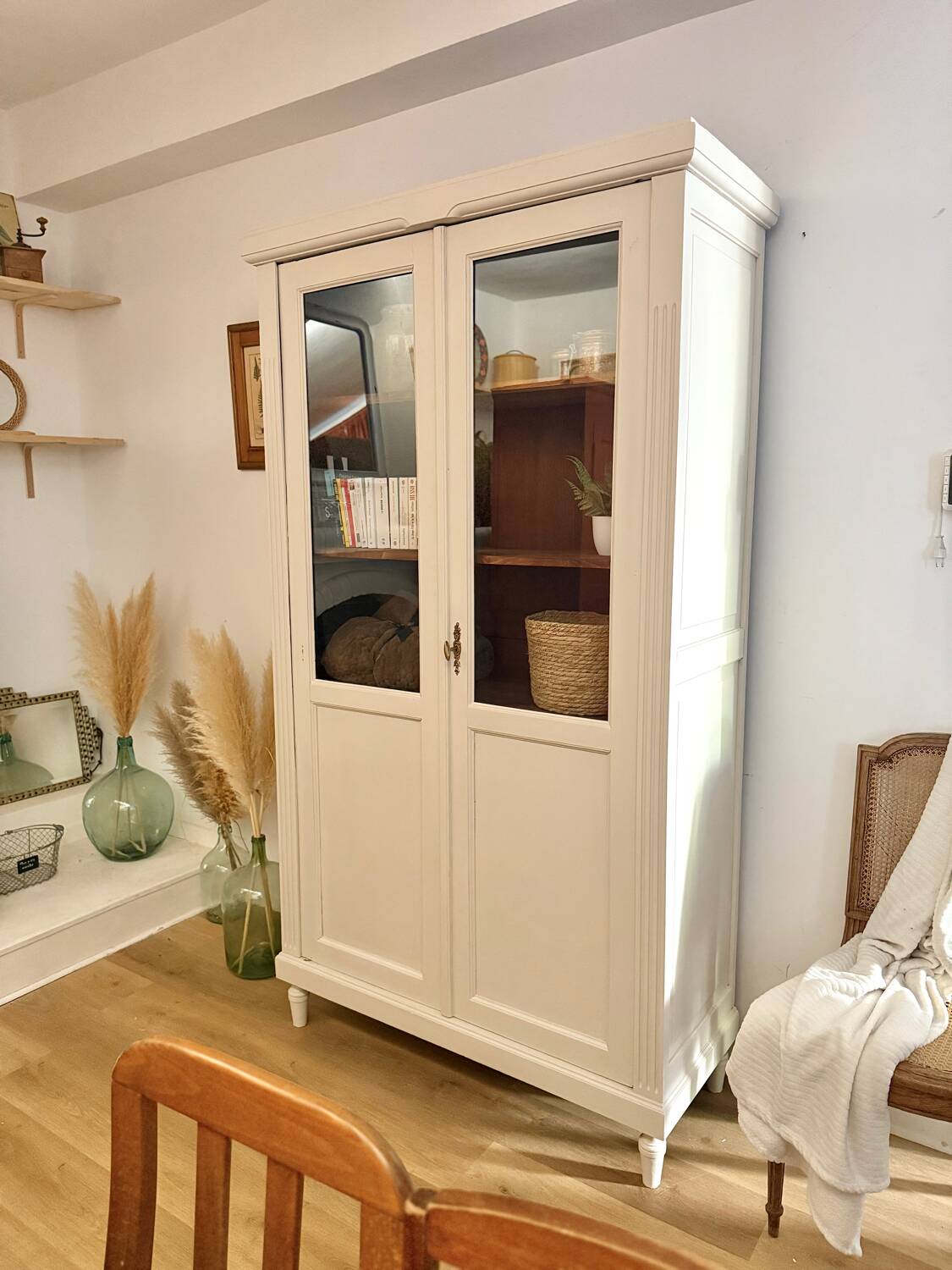 Armoire vitrine bibliothèque