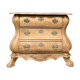 Dutch chest of drawers XIX th in raw oak