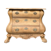 Commode hollandaise  XIX eme en chêne brut