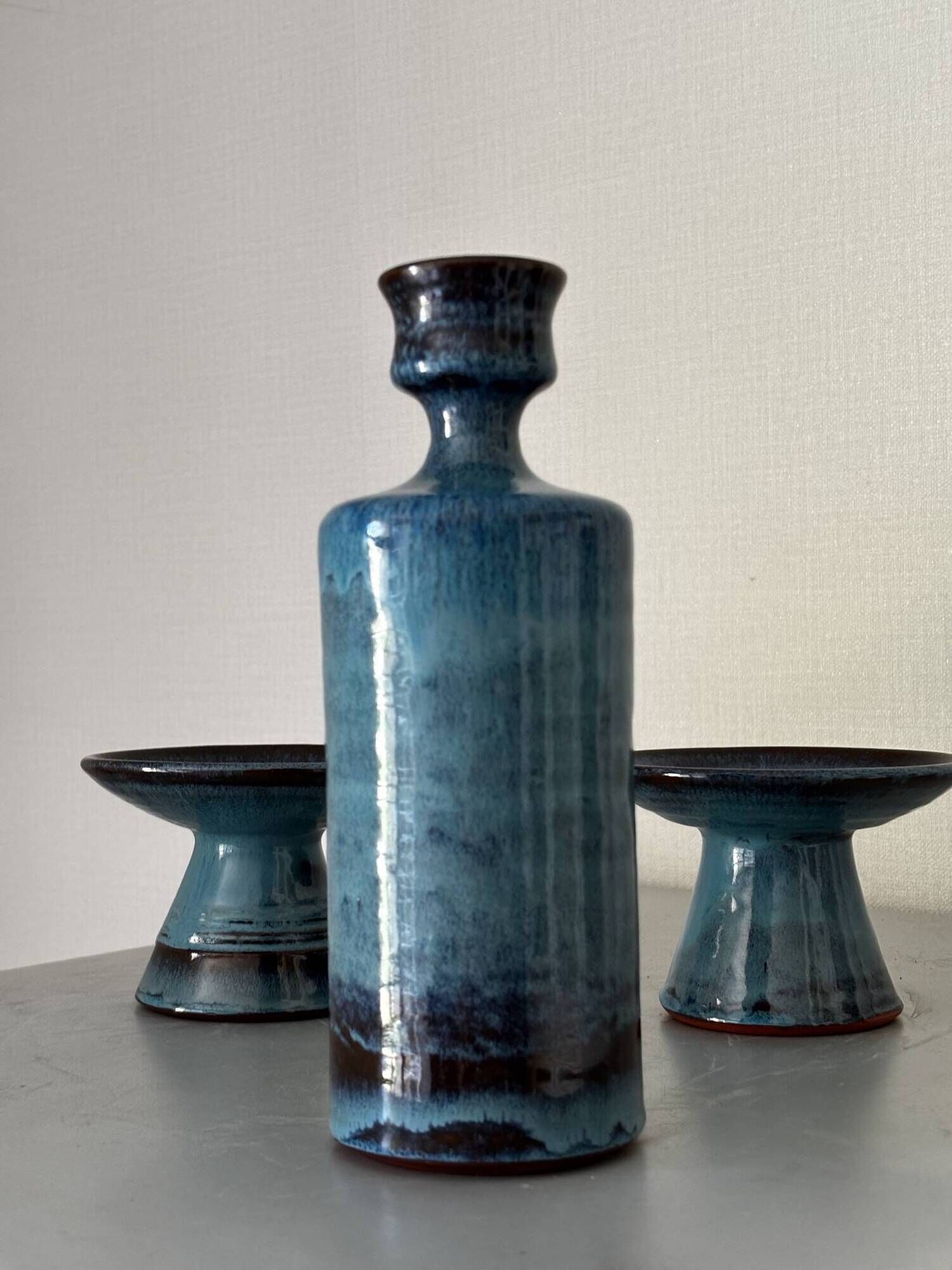 Scandinavian ceramics from the 1950s signed on the base.