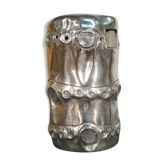 Briquet Hermes en argent "Bambou"