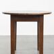 Table d'appoint anglaise ancienne de la fin du XIXe siècle en chêne