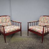 Scandinavian Skrindan armchairs by Kerstin Hörlin-Holmquist for OPE Möbler