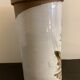 Bottle holder or refresher Albert Thiry, in glazed ceramic Vallauris, thistle decoration, 1960