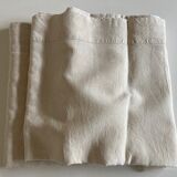 Reserve sheet in un embroidered raw linen yarn