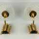 Vintage Murano and 1960 gold metal wall light