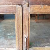 Ancient tribal buffet in Burmese teak