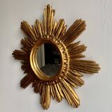 Vintage sun mirror 47x 47cm