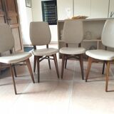 Chairs 60s Skaï beige