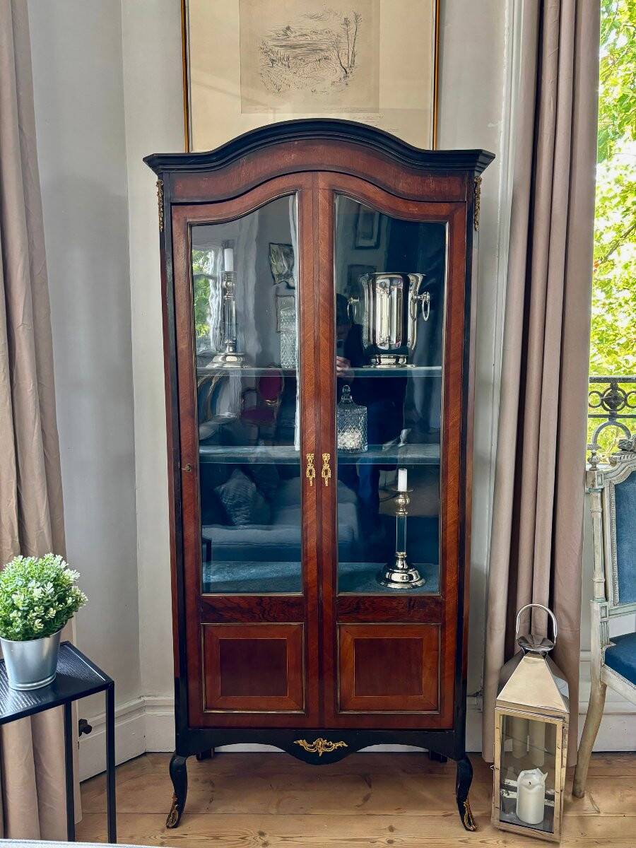 Louis XV style display cabinet
