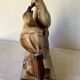 Sculpture céramique Art Deco oiseaux Charles Lemanceau