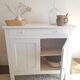 Old white Parisian buffet