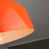 Space Age Orange Pendant Lamp from Guzzini, 1960s