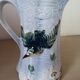Antique pitcher in slipware, St-Clément.