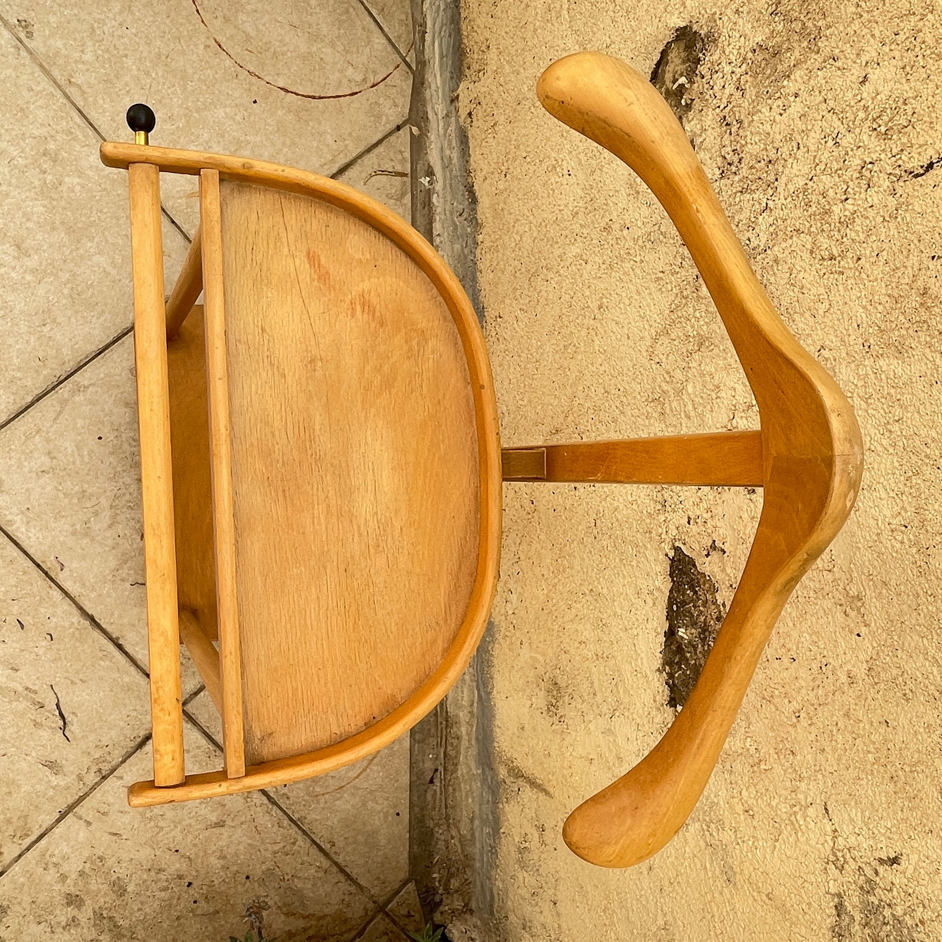 Wooden valet vintage 1960