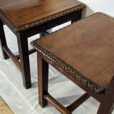 Paire de chaises bretonnes fin 19e siècle