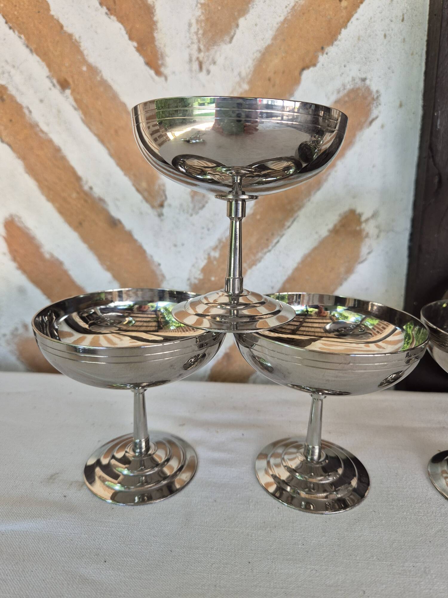 Remy Letang stainless steel ice cream cups