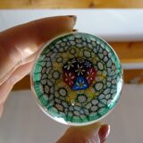Murano paper press multicolored Millefiori flowers