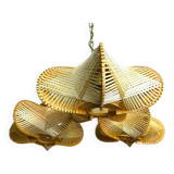 Rustic wooden chandelier