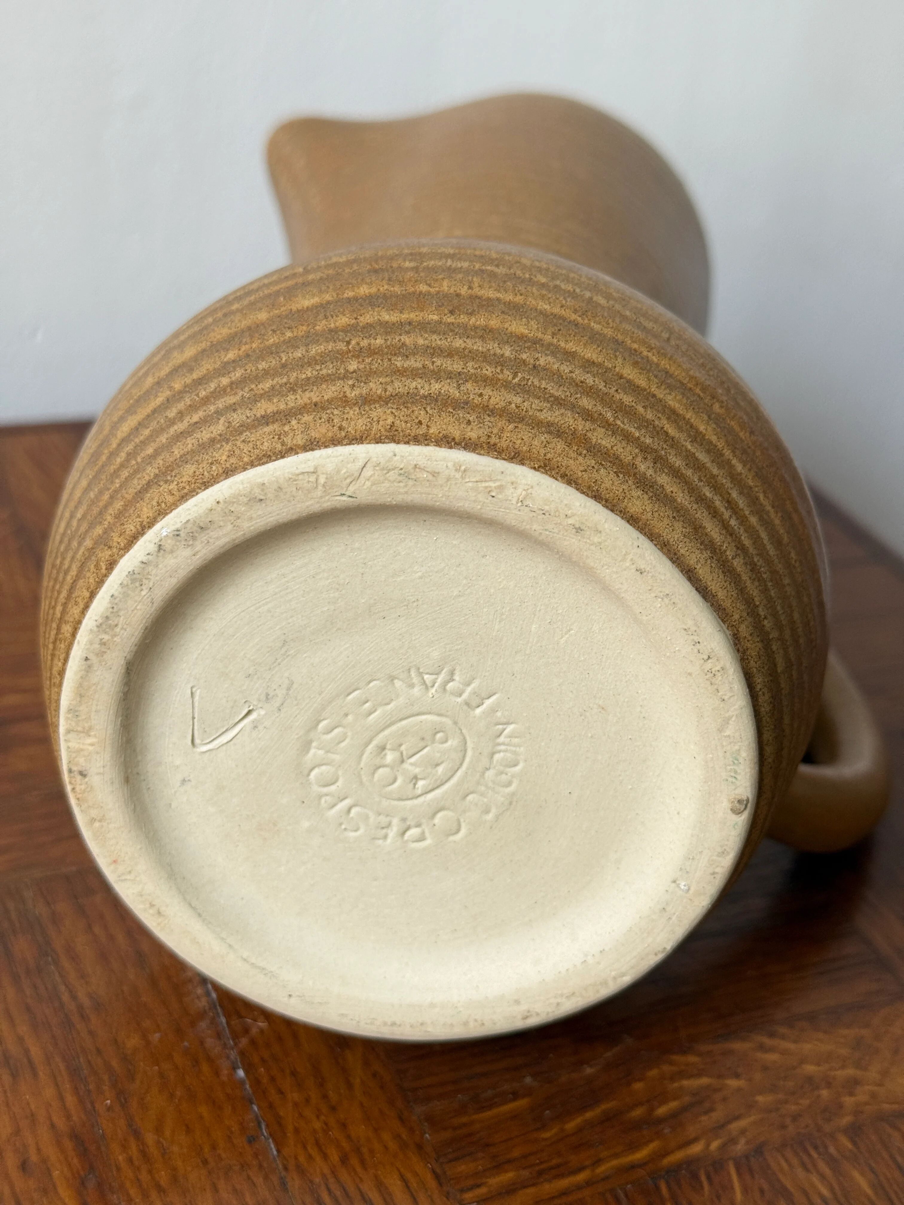 Stoneware jug Digoin France