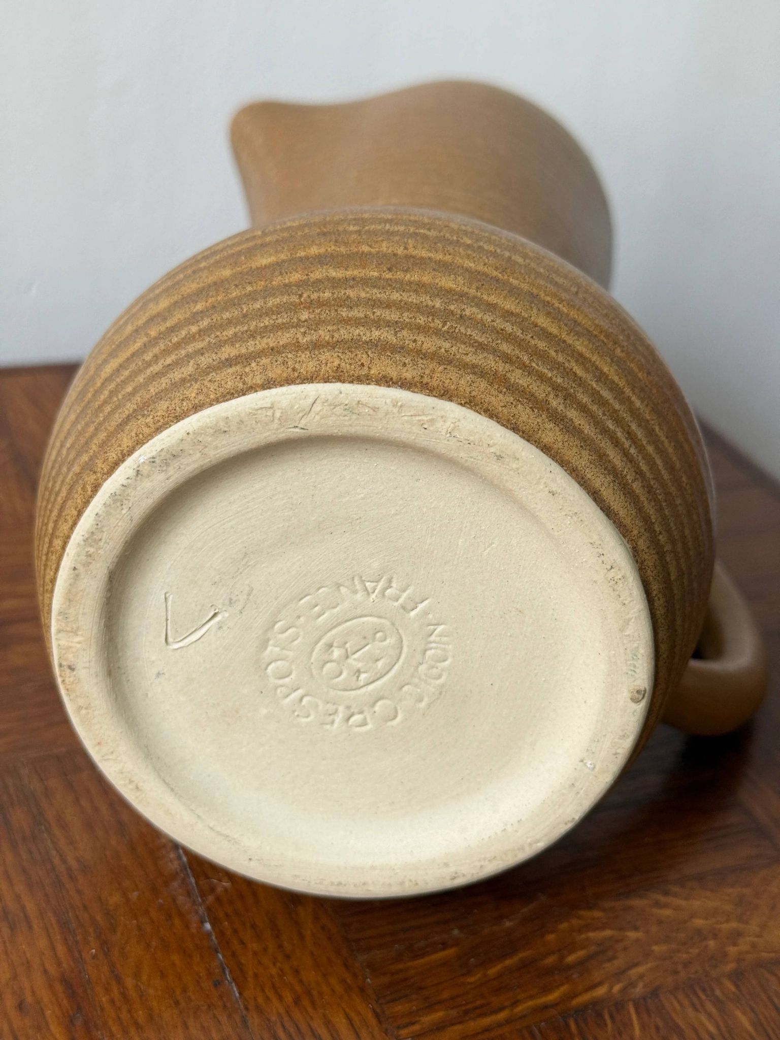Stoneware jug Digoin France
