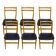 Scandinavian Ash Chairs, 1960s, Set of 6