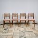 Set of 4 Dining Chairs, TON, 1960s, Czechoslovakia