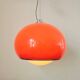Large Midcentury Pendant Meblo, Space Age, Harvey Guzzini, Italy, 1970s