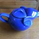 Elephant blue teapot