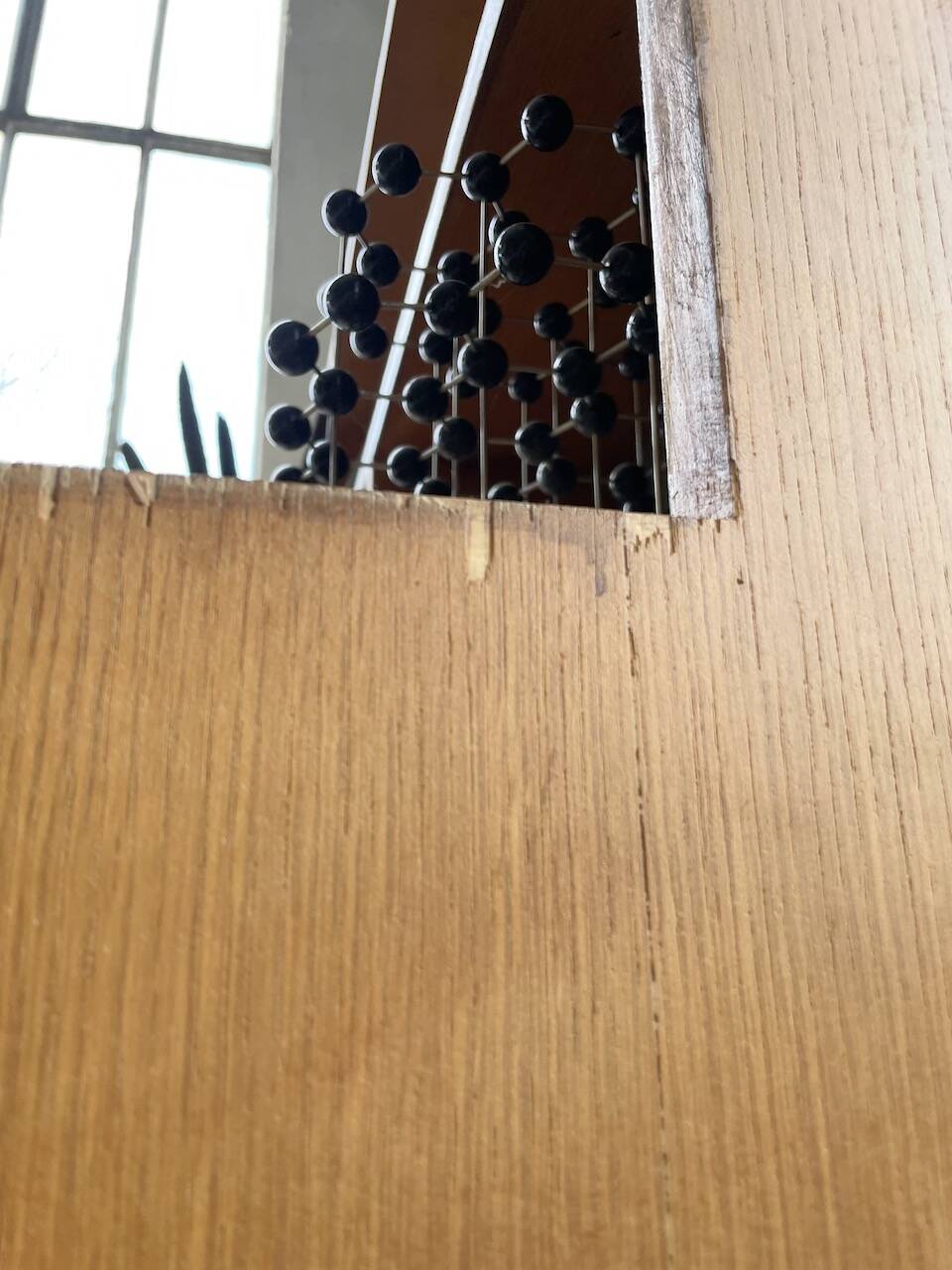 Teak bookcase from the 1950s