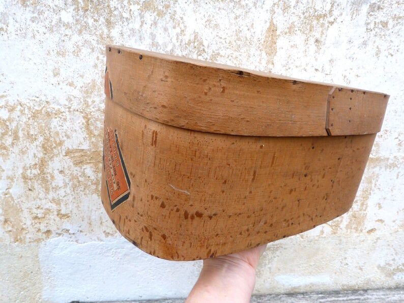 Old wooden box called lace box