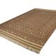 Antique afghan soumakh rug handmade oriental wool flat woven rug- 190x300cm