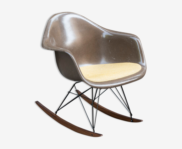 Rocking-chair Seal Brown de Charles & Ray Eames - Herman Miller