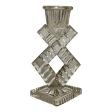 Art Deco geometric candle holder