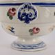 Antique ceramic soup tureen, Italy, 19th century.