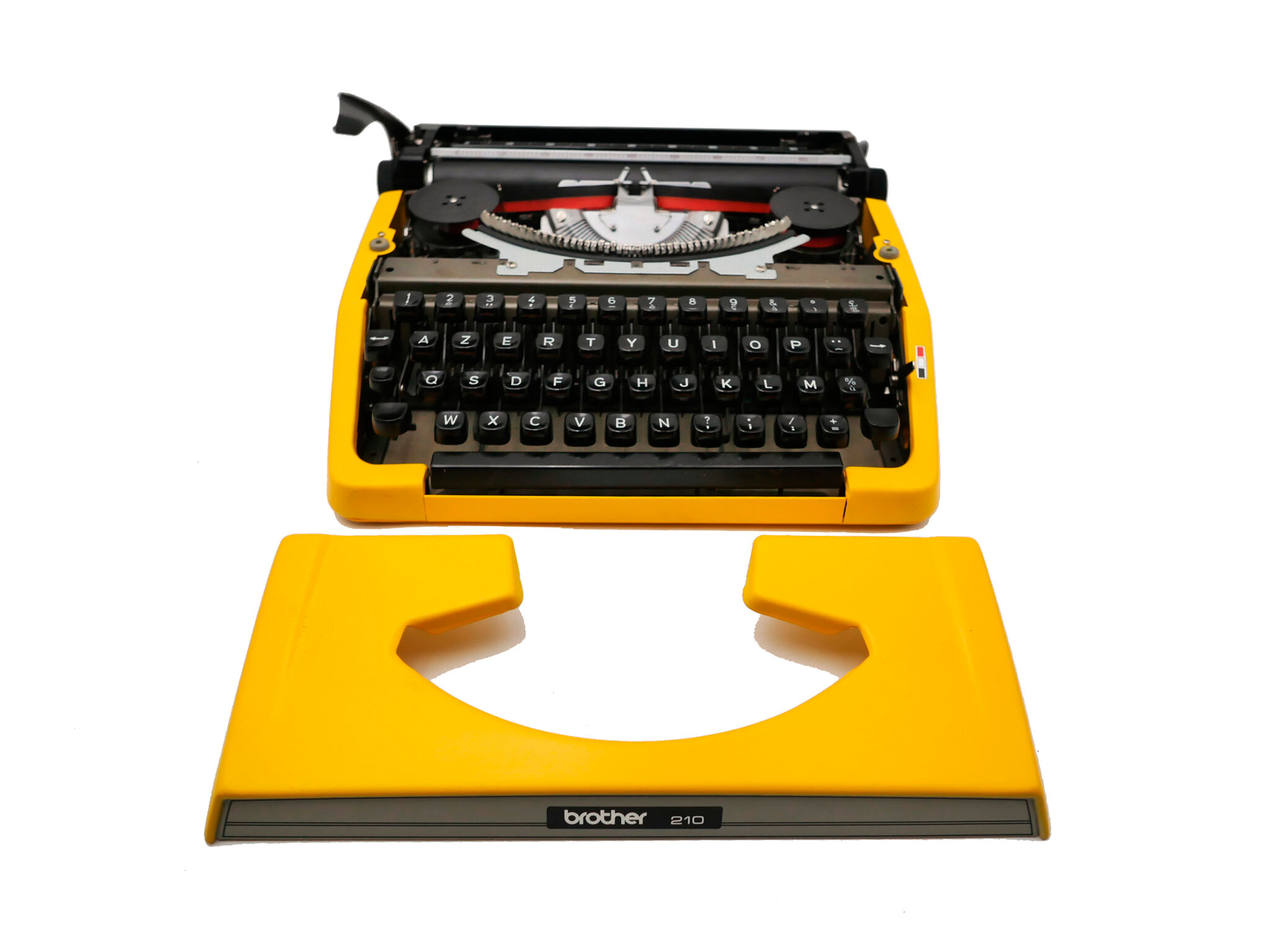 Brother 210 Typewriter Yellow Yellow Cab Revised Ribbon New