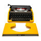 Brother 210 Typewriter Yellow Yellow Cab Revised Ribbon New