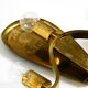 Large heavy Mid Century brass wall light from a German church