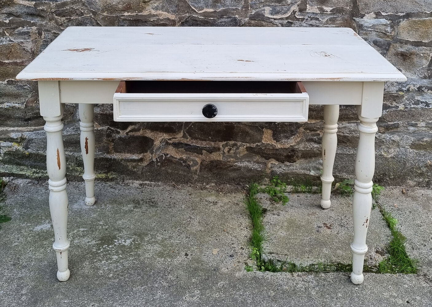 Luterma table and chairs set, shabby chic, 40s