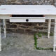 Luterma table and chairs set, shabby chic, 40s