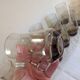 12 long drink glasses in smoked glass – 1970s