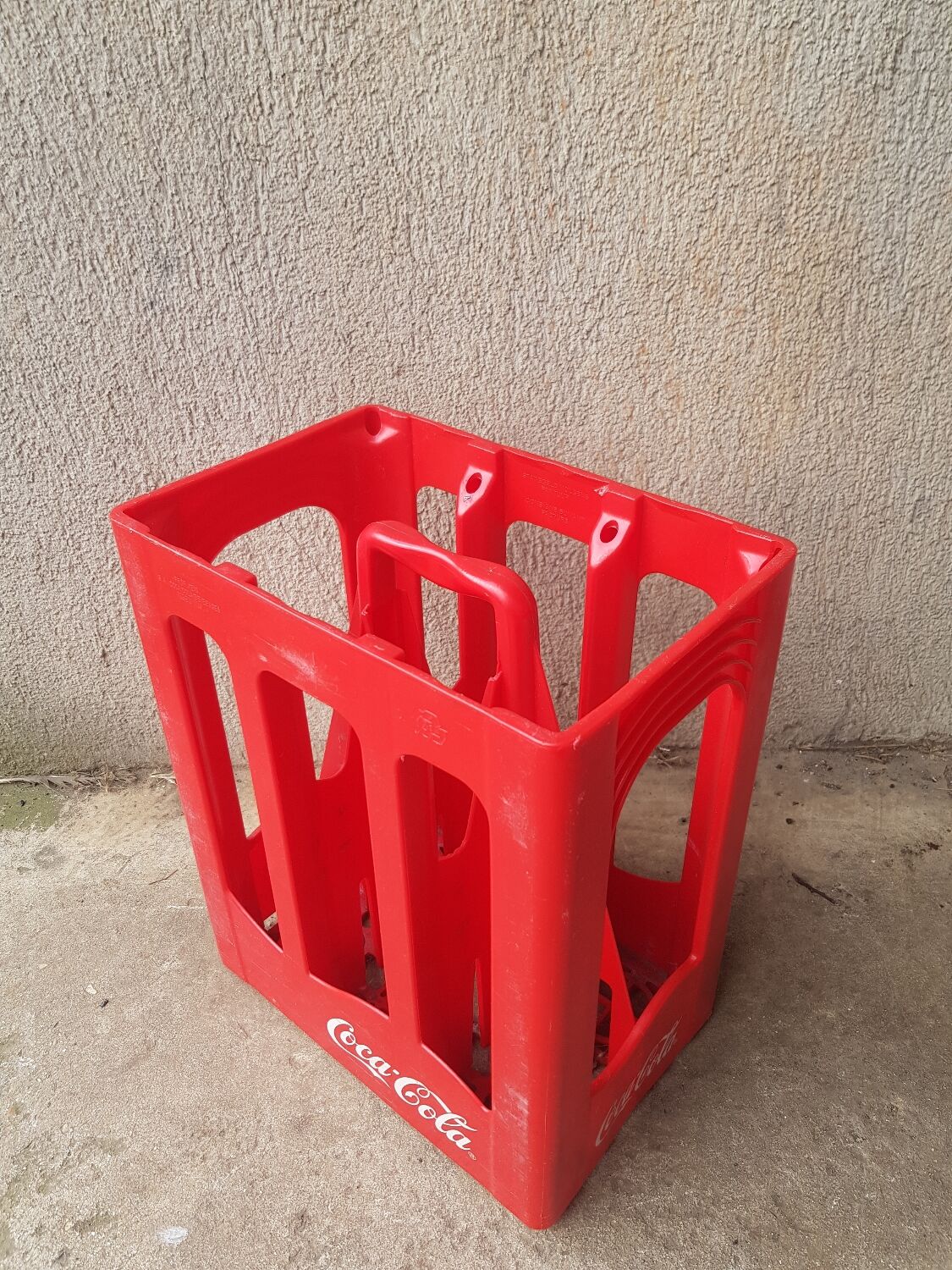 Coca-Cola bottle rack