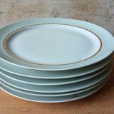 POP-UP CHRISTMAS Six porcelain plates from Limoges