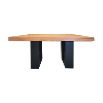 Industrial design dining table