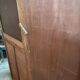 Vintage asymmetrical wardrobe