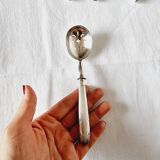 4 Art Deco Cubiertos to serve Postres or Frutas de Metal Plata de Principios S.XX