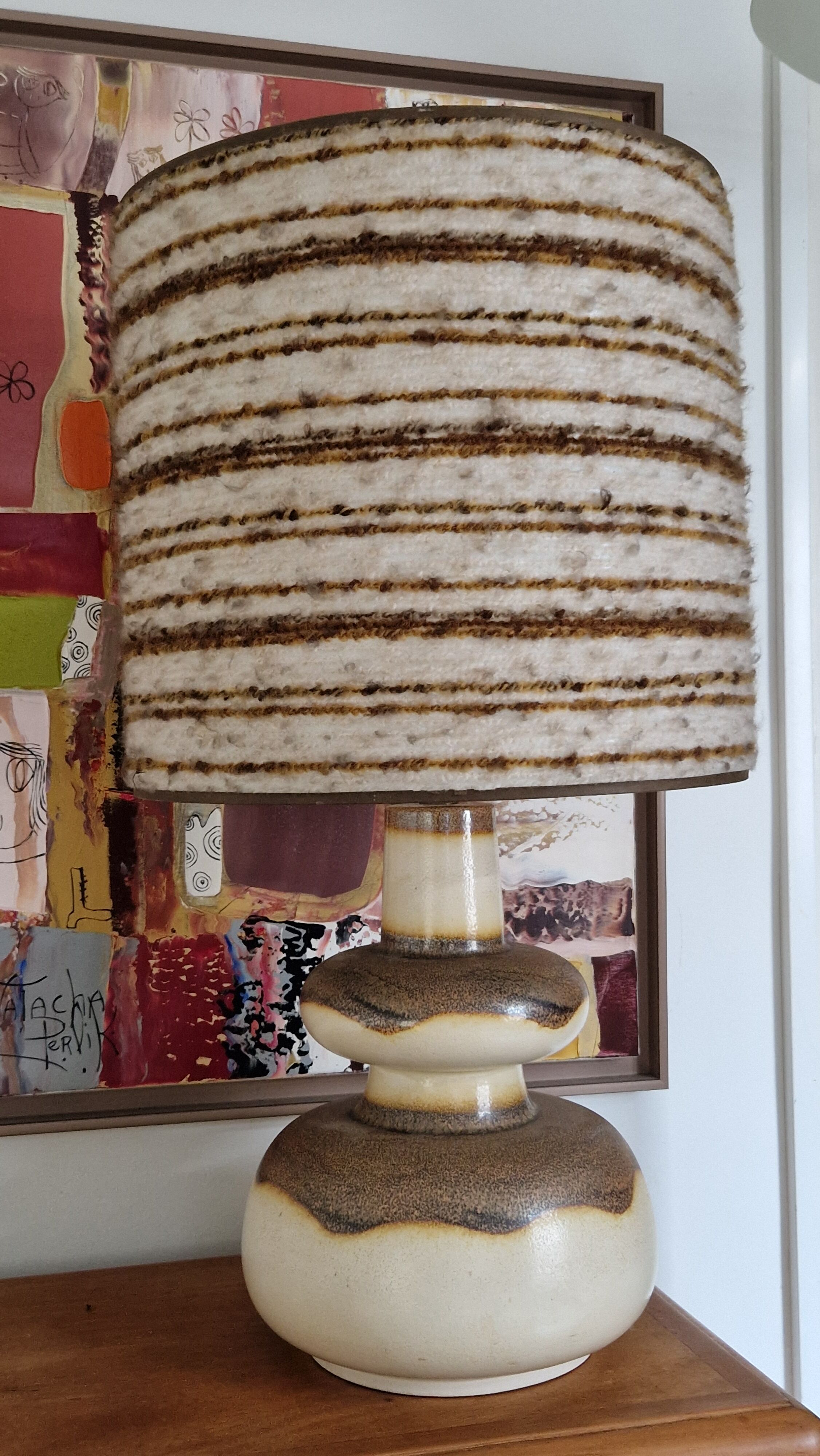 Ceramic lamp 1960