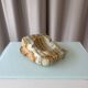 Banded onyx ashtray
