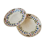 Set of 2 dessert plates Lunéville Galeries Lafayette