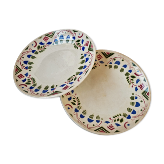 Set of 2 dessert plates Lunéville Galeries Lafayette